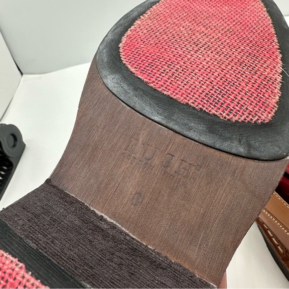 Gordon Rush Ronin Mens 8 Loafers Leather Slip On Dress Shoes Casual Square Toe - Picture 9 of 12